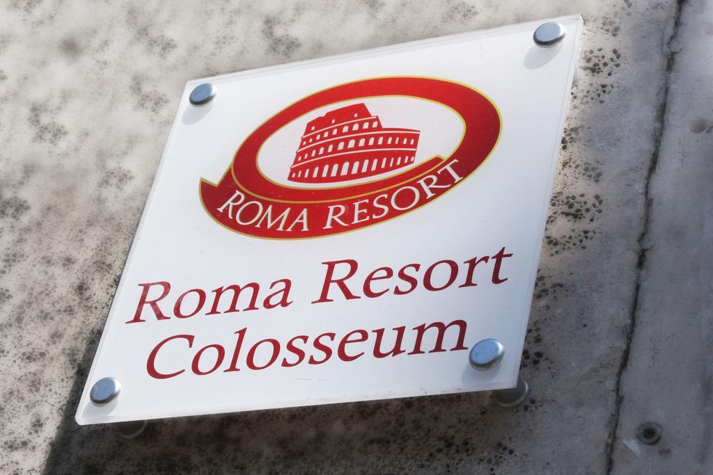 Roma Resort Colosseum Exteriér fotografie